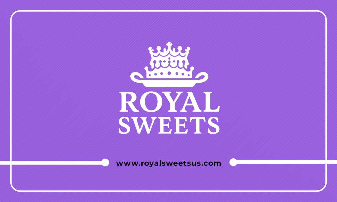 Royal Sweets Business Card Back